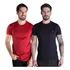 Kit Camisetas Básicas Ralph Lauren Preta Vermelha 2un