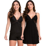 Kit Camisola E Conjunto