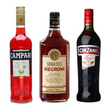 Kit Campari 900ml Gin