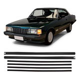 Kit Canaleta Pestana Interna Vidro Opala 85 90 2 Portas