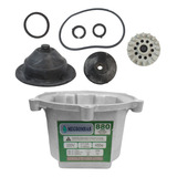 Kit Caneca Bomba 6 Furo 880 Plus Kit Reparo Completo 165mm