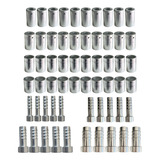Kit Caneca Reduzida E Salva Vida 6 8 10 12mm Alumínio 60 Pçs