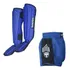 Kit Caneleira E Shorts Zhen Azul Muaythai Sanda Kick Mma