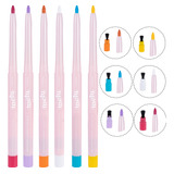 Kit Caneta Delineadora Colorida Ruby Rose Delineador Caneta