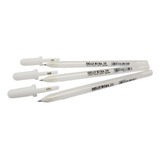 Kit Caneta Gel Branca