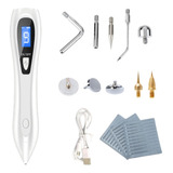 Kit Caneta Jato De Plasma 10 Ponteiras 100 Agulhas