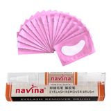 Kit Caneta Removedor Cola Navina Extensão Cilios Brush