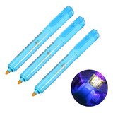 Kit Caneta Testa Dinheiro Detecta Notas Cédula Falsa Luz Uv