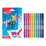 Kit Canetinha Hidrografica Glitter