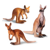 Kit Canguru Animais De