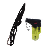 Kit Canivete Inox Chaveiro