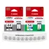 Kit Canon Pg 44 Xl Preto Cl 54 Xl Color Originais Pixma