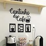 Kit Cantinho Do Café Em MDF