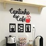 Kit Cantinho Do Café Mdf Alto
