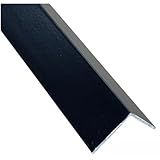 KIT Cantoneiras L Alumínio 1-2 Polegada 12x12mm De 1 Metro-Preto-10-