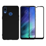 Kit Capa Aveludada Preto