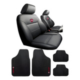 Kit Capa Banco Carro 100 Couro Tapete Cronos 18 19 A 2024