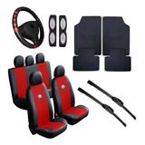 Kit Capa Banco Couro Volks Gol G2 G3 G4 Com Tapetes brindes