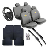 Kit Capa Banco De Carro Celta Corsa Com Palhetas E Tapetes