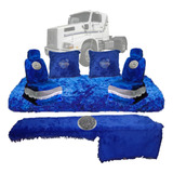 Kit Capa Banco Painel Cama Chinil Almofada Para Volvo Nl