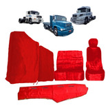 Kit Capa Banco Painel Cortinas Caminhão Mercedes Benz 1620