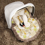 Kit Capa Bebê Conforto Apoio Redutor Jogo Cinto Capota Bebe