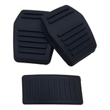 Kit Capa Borracha Pedal Freio Embreagem Acelerador Escort 1984 1985 1986 1987 1988 1989 1990 1991 1992 1993