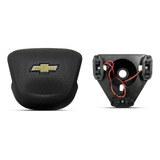 Kit Capa Buzina Substituição Airbag Volante Montana Agile