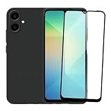 Kit Capa Capinha Aveludada E Película De Vidro 3D Compatível Samsung Galaxy A06 SMART E CASE