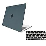 Kit Capa Case Para Macbook PRO 13 Com Touchbar A1706 A1989 A2259 A2251 A2289 A2338 CHIP M1 M2 Película De Teclado Cinza Fosco 