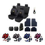 Kit Capa Couro Banco Carro Tapete Pedaleira Chevrolet Brinde