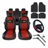 Kit Capa Couro Banco Carro Tapete Volante Chevrolet  Palheta