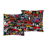 Kit Capa De Almofada Infantil Rock N Roll 03