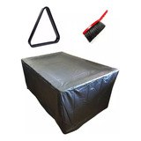Kit Capa Longa 2 44x1 44 P Mesa Sinuca Triângulo Escova