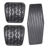 Kit Capa Pedal Acelerador Embreagem Freio 3 Peças 