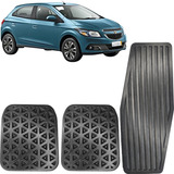 Kit Capa Pedal Acelerador Freio Embreagem Onix Spin Cobalt