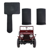 Kit Capa Pedal Freio Embreagem Acelerador Jeep Willys Cj3a b