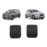 Kit Capa Pedal Onix Prisma Cobalt Spin Freio embreagem