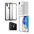 Kit Capa + Pelicula 3d +traseira +camera Para iPhone X Xs