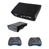 Kit Capa Protetora Antipoeira Ps5 Console Horizontal 2case