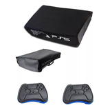 Kit Capa Protetora Antipoeira Ps5 Console Horizontal 2case