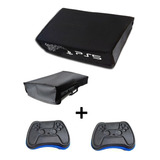 Kit Capa Protetora Antipoeira Ps5 Console Horizontal 2case