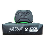 Kit Capa Protetora Antipoeira Xbox Serie S Console   1 Case