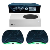 Kit Capa Protetora Antipoeira Xbox Serie S Console 2 Case