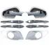 Kit Capa Retrovisor Maçaneta Moldura Milha Jac J3