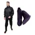 Kit Capa Roupa Chuva Nylon Moto Impermeável + Polaina Bota
