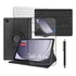 Kit Capa Teclado   Película   Caneta Para Galaxy Tab A9 Plus