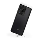 Kit Capa Tpu Para Galaxy S20 Ultra 5g Tela 6.9 + Película Cor Preto/ Fumê