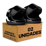 Kit Capacete Casal Sm Sport Moto 2 Unidades Viseira Fumê