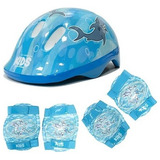 Kit Capacete Infantil Protecao